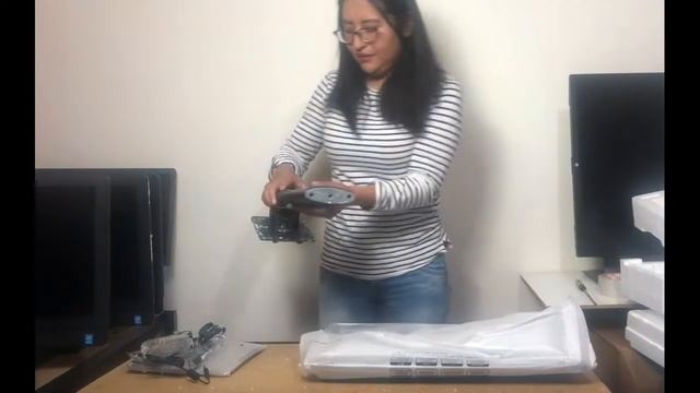 Unboxing monitor HP VH240A смотреть онлайн