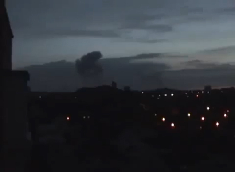 01.07.15 Донецк, мощнейший взрыв на хим. заводе. смотреть онлайн