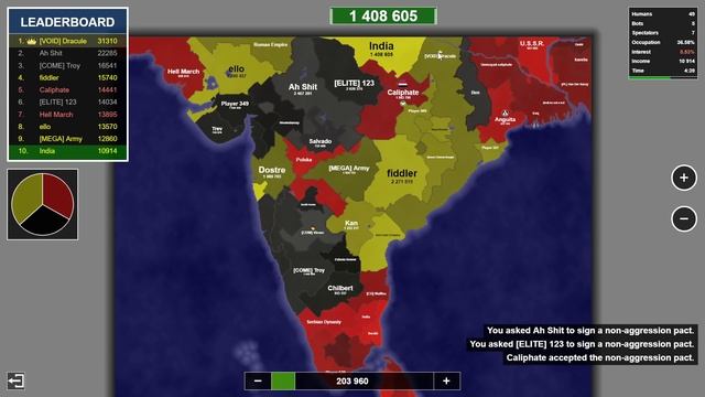 New India Map Added! Winning Strategy! Territory Games io - Territorial IO смотреть онлайн