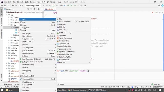 Backend Framework - Membangun REST API menggunakan PHP Lumen Framework смотреть онлайн