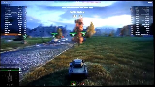 World of Tanks - GTX 460 1GB - i7 920 - 1080p Test смотреть онлайн