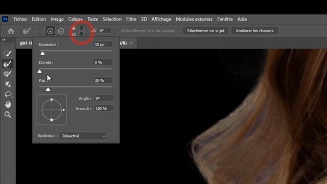Détourer un portrait en UN clic ! Nouvelle option photoshop 2021.C Facile! Apprendre Photoshop 2021 смотреть онлайн