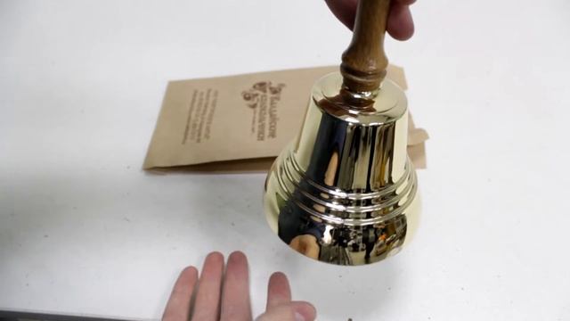 Валдайский колокольчик №8 с деревянной ручкой – обзор от магазина подарков «Счастливый случай» смотреть онлайн