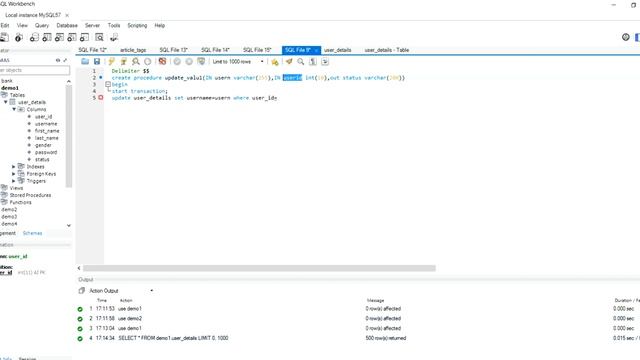 Transaction within Stored Procedure in Mysql 6 смотреть онлайн