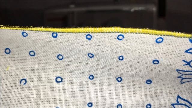 Оверлок Janome My Lock 205D. Настройка ролевого шва.Часть 2. смотреть онлайн