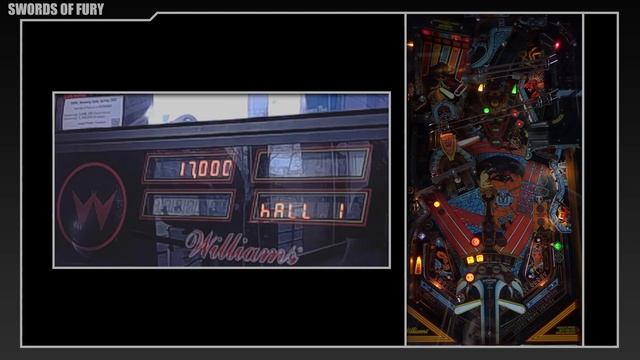 Swords of Fury - Location Pinball Machine Gameplay смотреть онлайн