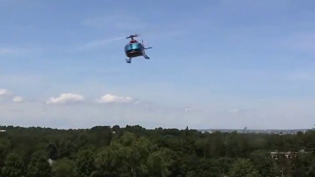 Scale RC Helicopter - RC Aerodyne Eurocopter AS350 T-rex 600 ESP смотреть онлайн