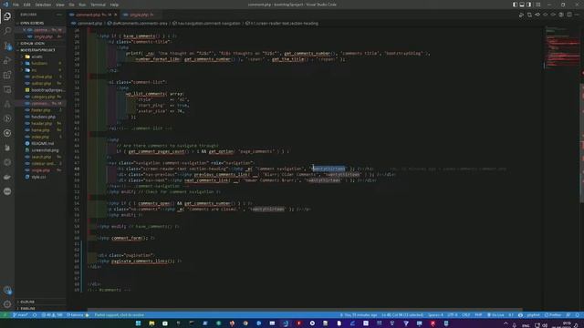 Custom WordPress Theme Development (2022) #19 - Comments page, comment.php смотреть онлайн