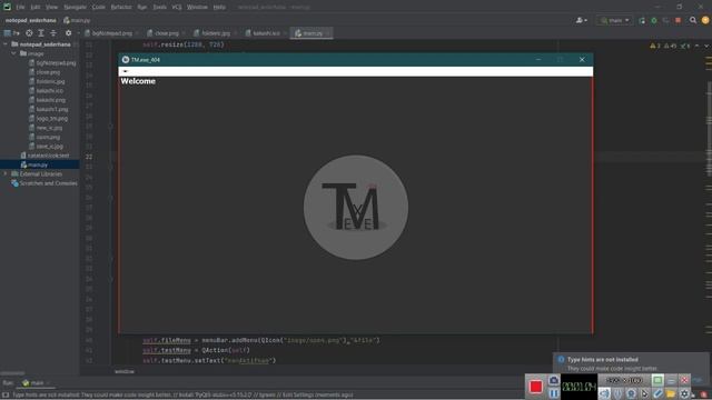 Notepad sederhana dengan pyqt5 | Python смотреть онлайн