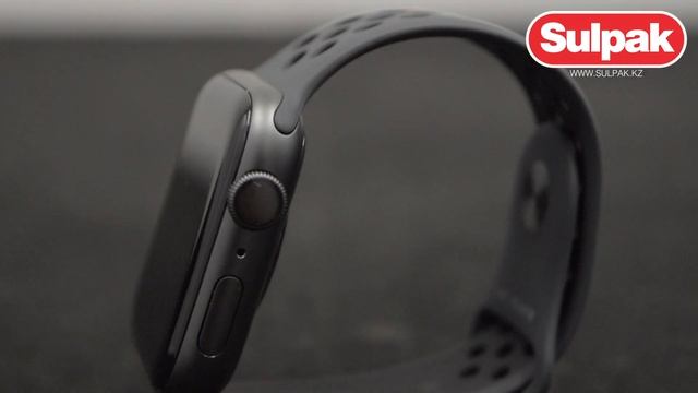 Смарт часы Apple watch Nike+ Series 4 распаковка (www.sulpak.kz) смотреть онлайн