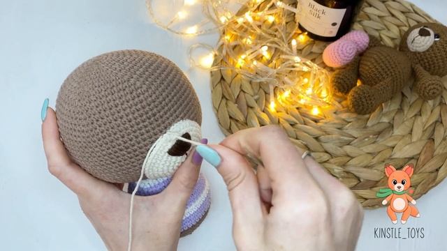 Собираем вязаную игрушку?Как красиво пришить детали смотреть онлайн