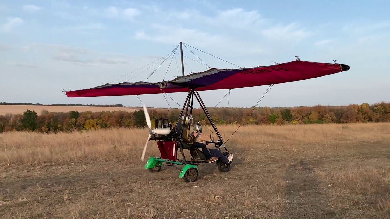Полет на дельтаплане