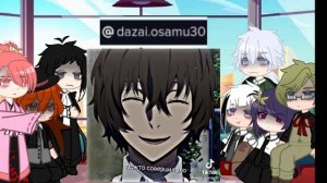 °—реакция BSD на Мори и Дазая—° 1/2 // AU Моризай"°