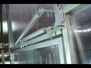 Новая модель термопривода РУСИЧ. Видео инструкция на дверь теплицы и на дверную форточку