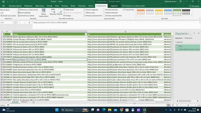 Otwieranie pliku xml w Excelu. Import xml do Excela i użycie Power Query. Filtrowanie danych. смотреть онлайн