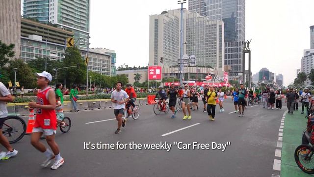 Visit Jakarta Center EP2: Jakarta Car Free day смотреть онлайн