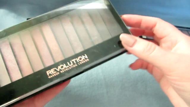 Тени MAKEUP REVOLUTION | Мои палетки | Часть 1 смотреть онлайн