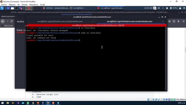 Curso de Hacking Ético Nivel 1 - automatizar recon con discover смотреть онлайн