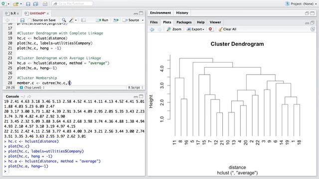 Introduction to Cluster Analysis with R - an Example смотреть онлайн