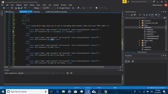 The Process of Web Development: Creating a Quiz Part 1 смотреть онлайн