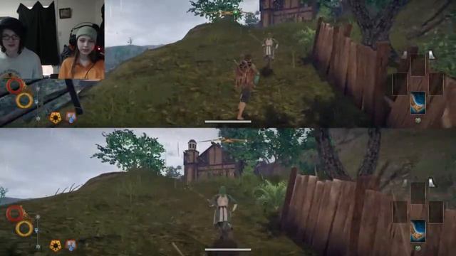 Co-Op Skyrim With Victoria! | Let's Play OutWard Co-Op Part - 1! (Blind) смотреть онлайн
