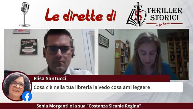 Diretta da Thriller storici e dintorni - Roberto Orsi parla con Sonia Morganti! di romanzi storici смотреть онлайн