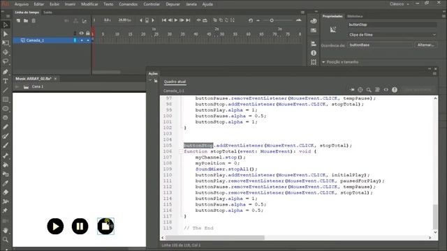 Array Music Player / AS3 AIR - Part. 02 смотреть онлайн