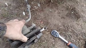 замена передних суппортов Дэу Матиз