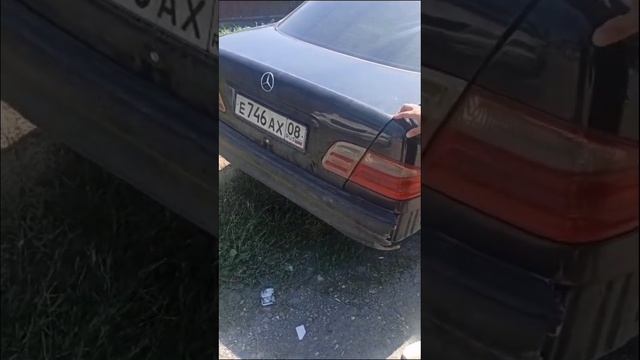 лёгкий обзор на Mercedes-Benz W210 5,5 AMG