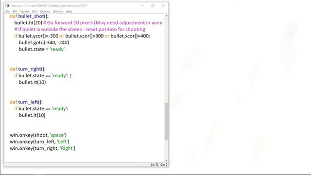 Game Development - 20 - Cannon Shooting Game with Python|Python Game Development in hindi| смотреть онлайн