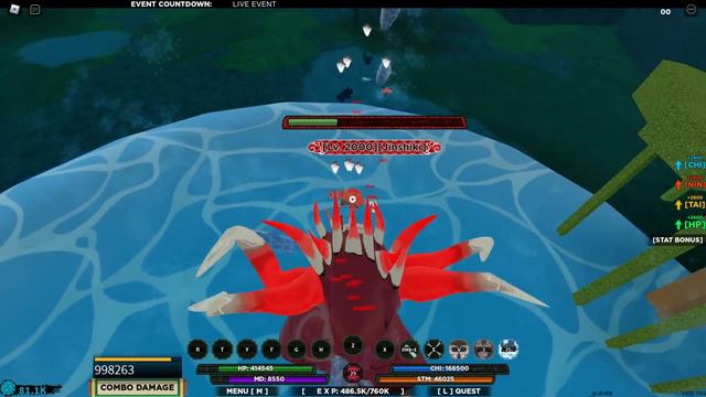 Shindo Life Event Update Guide How to Solo Grind JINSHIKI Boss...Shindo Life Update Roblox смотреть онлайн