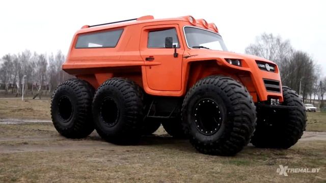 Тест-драйв "Ямал-730" и вездехода "Литвина" смотреть онлайн