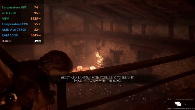 A Plague Tale Innocence Benchmark GTX 1050 смотреть онлайн