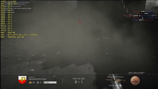 Testing the MSI GeForce GTX 1080 Ti Founders Edition on Battlefield 1 Ultra settings DX11 and DX12 смотреть онлайн