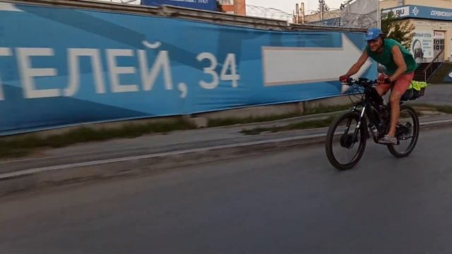 Опачки! Кого встретил. Электробайкер со стажем, Евгений! смотреть онлайн