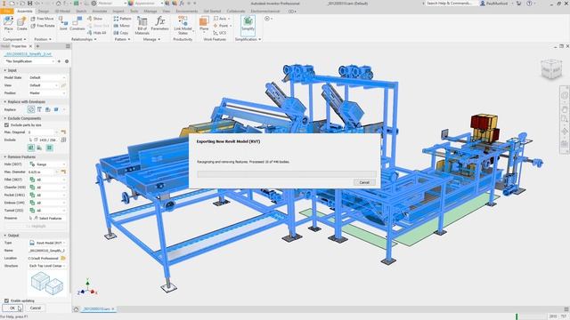 Inventor 2022: взаимодействие с Revit смотреть онлайн