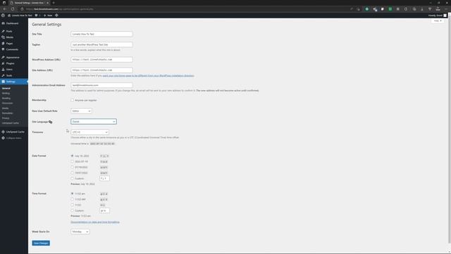 How To Change Language WordPress смотреть онлайн