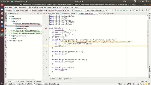 Kotlin for Android - 7 || ListView with BaseAdapter || смотреть онлайн