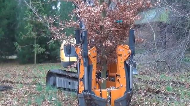 Машина для пересадки деревьев Optimal 1400 смотреть онлайн