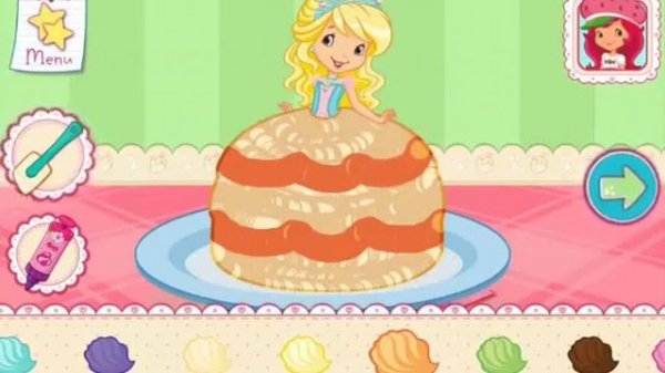 Strawberry Shortcake Bake Shop Princess Cake Games Part 4 Game Player for Android and iPhone Apps