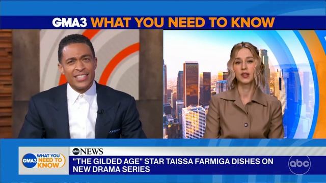 Taissa Farmiga on her new drama series 'The Gilded Age' смотреть онлайн