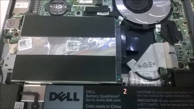 Dell Inspiron 13 7000 replace HDD with SSD смотреть онлайн
