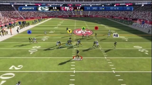 YOU GOT MOSSED Madden 13 Packers vs 49ers Subscriber Game Kobe Sucks смотреть онлайн