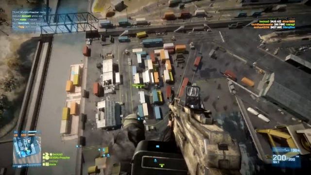 Battlefield 3 PKP Pecheneg 32 TDM Gameplay - Noshahr Canals смотреть онлайн