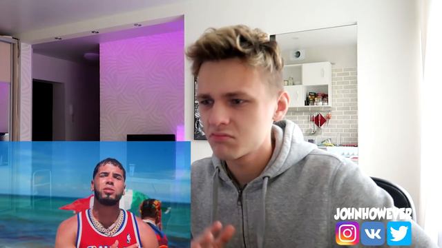 МАМА МИЯ! ПЕРЕВОД И РЕАКЦИЯ НА BEBE - 6ix9ine Ft. Anuel AA (Prod. By Ronny J) смотреть онлайн