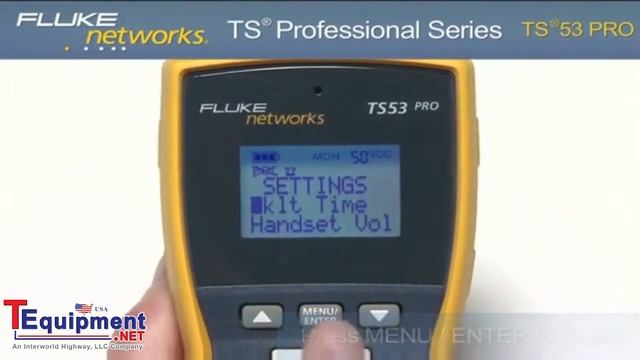 Fluke Networks TS53-A-09 TS53 Pro смотреть онлайн
