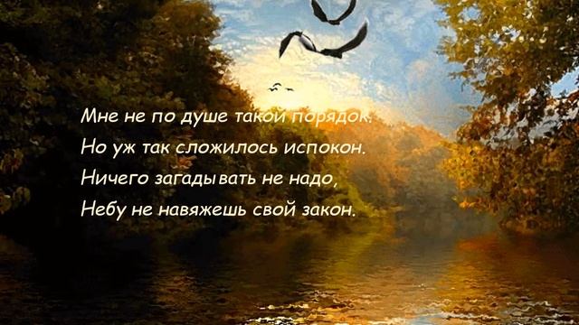 Мы не можем знать, что ждёт нас завтра Стихи Андрея Дементьева смотреть онлайн