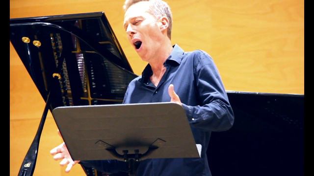 ROBERT EXPERT sings HAHN "L´heure exquise" SANTIAGO CASERO, Piano. смотреть онлайн