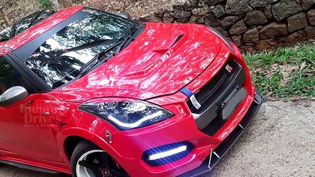 Maruti Swift Modded To Look Like A Nissan GT-R смотреть онлайн