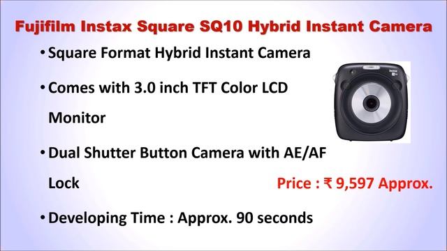 Top 5 Best Polaroid Instant Photo Cameras in India 2020 | Best Instant Camera under ₹10000 смотреть онлайн